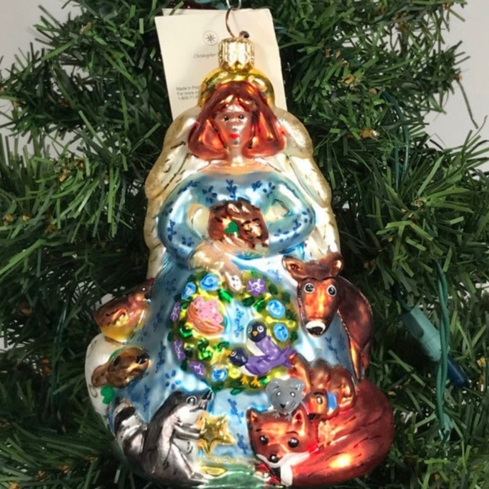 Christopher Radko Guardian Angel Christmas Ornament
